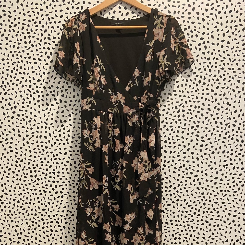 Wrap around dress
